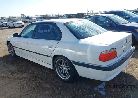 2000 BMW 740Il from USA, damaged, VIN WBAGH8344YDP14090